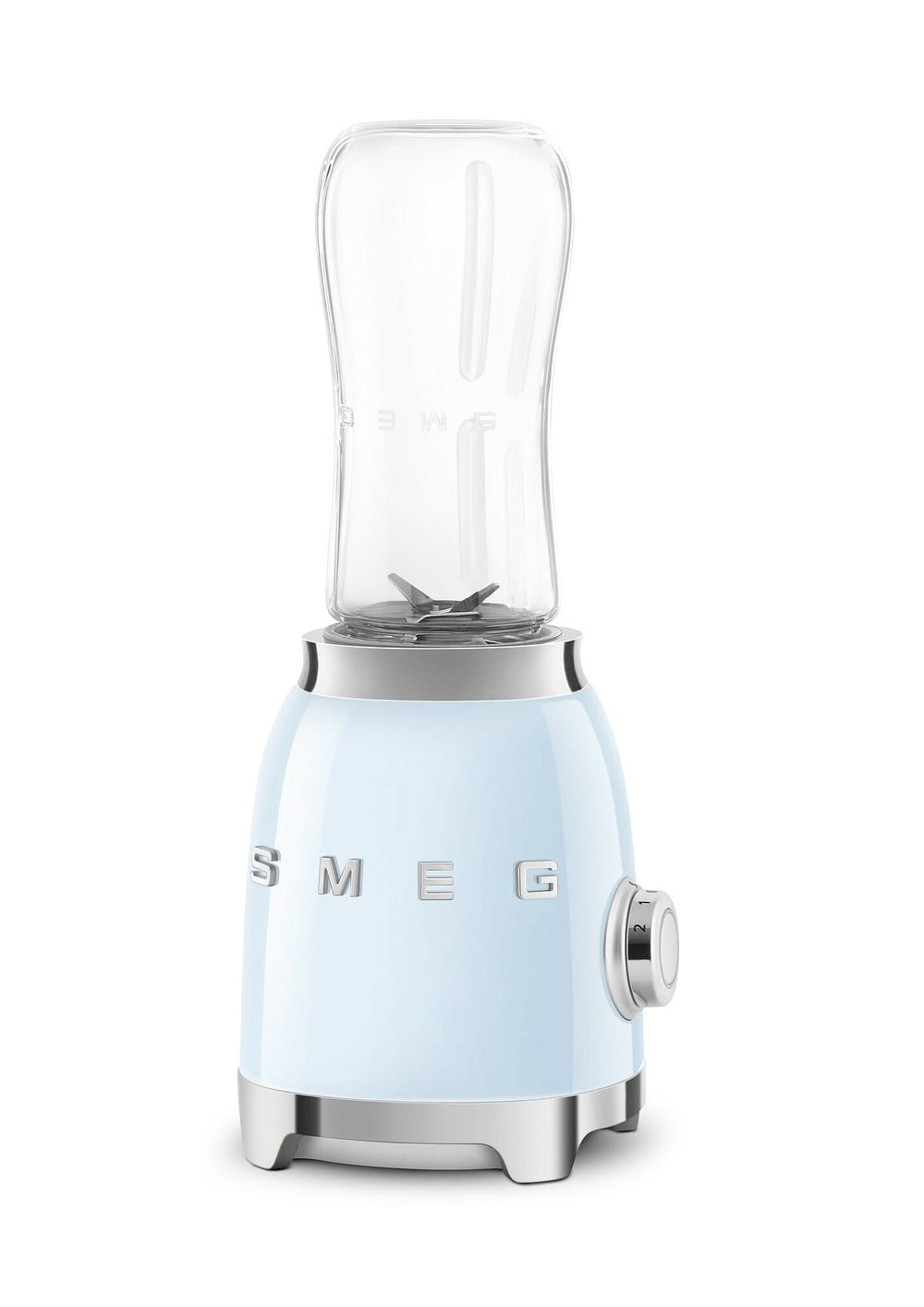 SMEG Smoothie Blender - compact - Pastel blue - 600 ml - PBF01PBEU