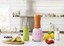 SMEG Smoothie Blender - compact - Pink - 600 ml - PBF01PKEU