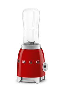 SMEG Smoothie Blender - compact - Red - 600 ml - PBF01RDEU