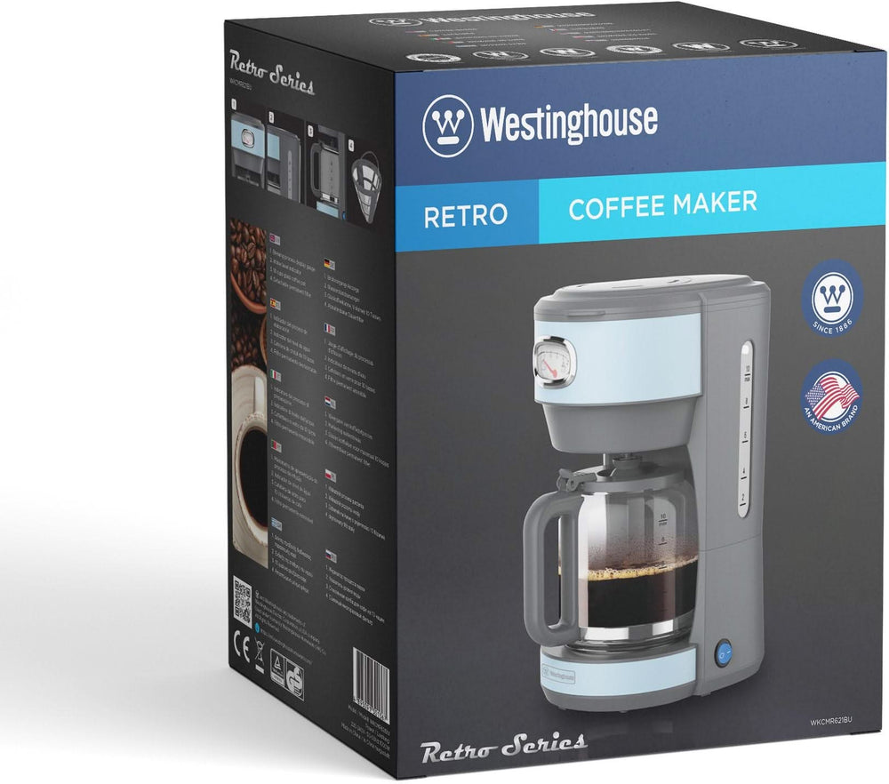 Westinghouse Filter coffee maker Retro Collections - 1000 W - blue - WKCMR621BU