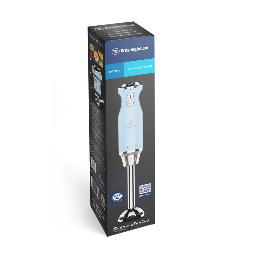 Westinghouse Hand blender Retro Collections - 600 W - blue - WKHBS270BU