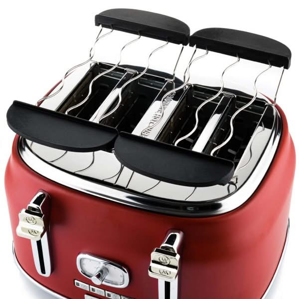 Westinghouse Toaster Retro Collections - 4 slots - cranberry red - WKTTB809RD