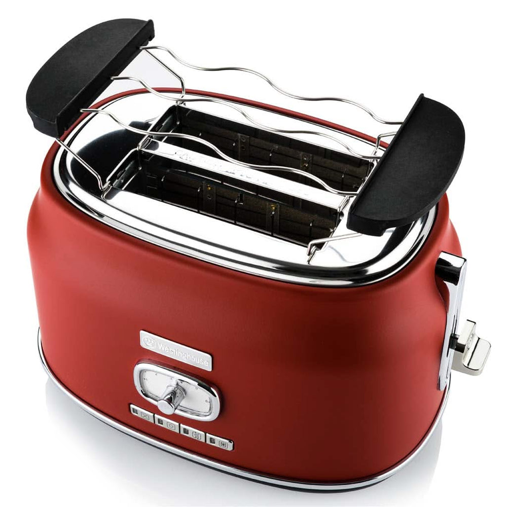 Westinghouse Toaster Retro Collections - 2 slots - cranberry red - WKTTB857RD