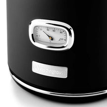 Westinghouse Kettle Retro Collections - 2200 W - liquorice black - 1.7 liters - WKWKH148BK