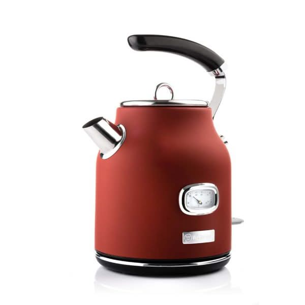 Westinghouse Kettle Retro Collections - 2200 W - cranberry red - 1.7 liters - WKWKH148RD