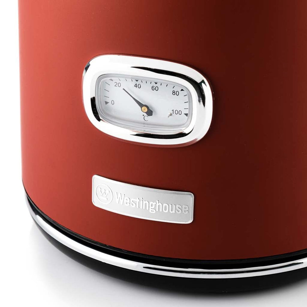 Westinghouse Kettle Retro Collections - 2200 W - cranberry red - 1.7 liters - WKWKH148RD