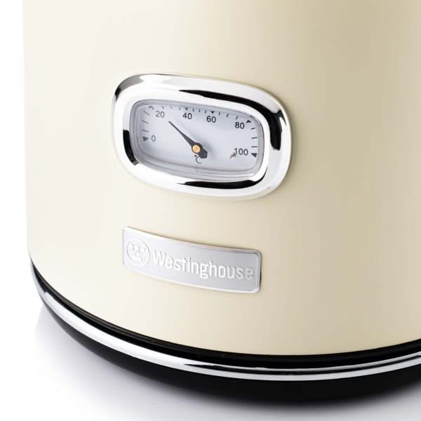 Westinghouse Kettle Retro Collections - 2200 W - vanilla white - 1.7 liters - WKWKH148WH