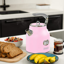 Westinghouse Kettle Retro Collections - 2200 W - pink - 1.7 liters - WKWKH148PK