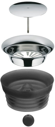 WMF Basic Water Carafe - Black/Silver - 1.5 liters