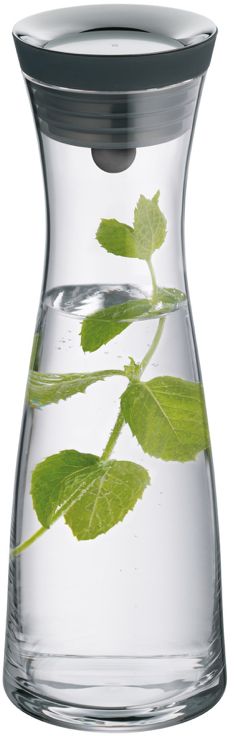 WMF Basic Water Carafe - Black/Silver - 1.5 liters