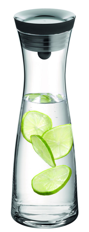 WMF Basic Water Carafe - Drip-free - Black / Silver - 1 liter