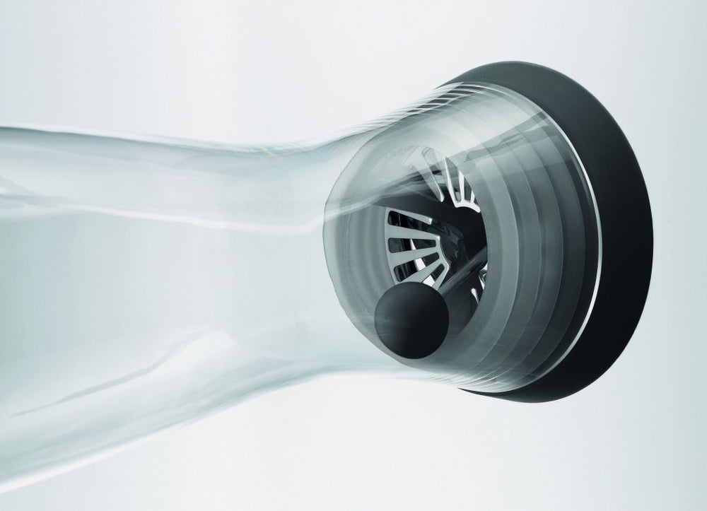 WMF Basic Water Carafe - Drip-free - Black / Silver - 1 liter