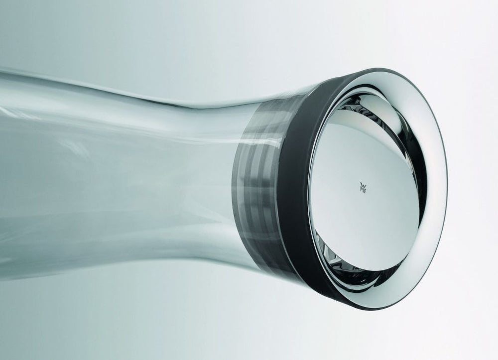 WMF Basic Water Carafe - Drip-free - Black / Silver - 1 liter