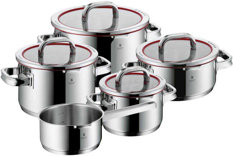 WMF Cookware Set Function 4 - Stainless Steel - 5 Pieces