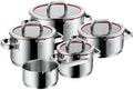 WMF Cookware Set Function 4 - Stainless Steel - 5 Pieces