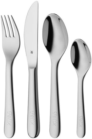 WMF Cutlery Set Kids Engraved Cutlery 4 Pieces