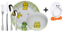 WMF Children's Cutlery Safari 6-piece - Including FREE Cookinglife Egg Slicer Chick
