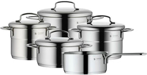 WMF Mini Cookware Set - 5 Piece - Saucepan ø 16, 20, 20 and 24 cm and Saucepan ø 16 cm
