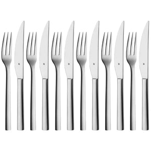 WMF Steak Cutlery Set Nuova - 12-piece / 6 people