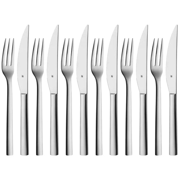WMF Steak Cutlery Set Nuova - 12-piece / 6 people