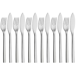 WMF Fish Cutlery Set Nuova 12-piece
