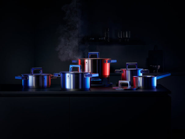 WMF Cookware Set Ultimate Cool 5-piece - Stainless Steel - cooking pots ø 16, 20, 20, 24cm & saucepan ø 16cm