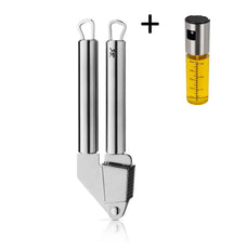 WMF Garlic Press Profi Plus 18 cm - Including FREE Cookinglife Oil Sprayer 100 ml