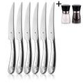WMF Steak Knives 6-piece - Including FREE Cookinglife Pepper and Salt Mill Set
