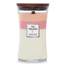 WoodWick Scented Candle Large Trilogy Blooming Orchard - 18 cm / ø 10 cm - Scented Candle in Glass - Wooden Wick