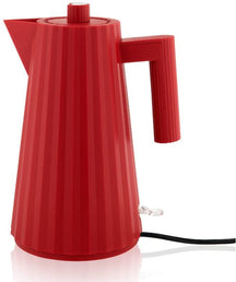 Alessi Kettle Plissé - dry-boil protection - Red - Michele de Lucchi - 1.7 liters - MDL06 R