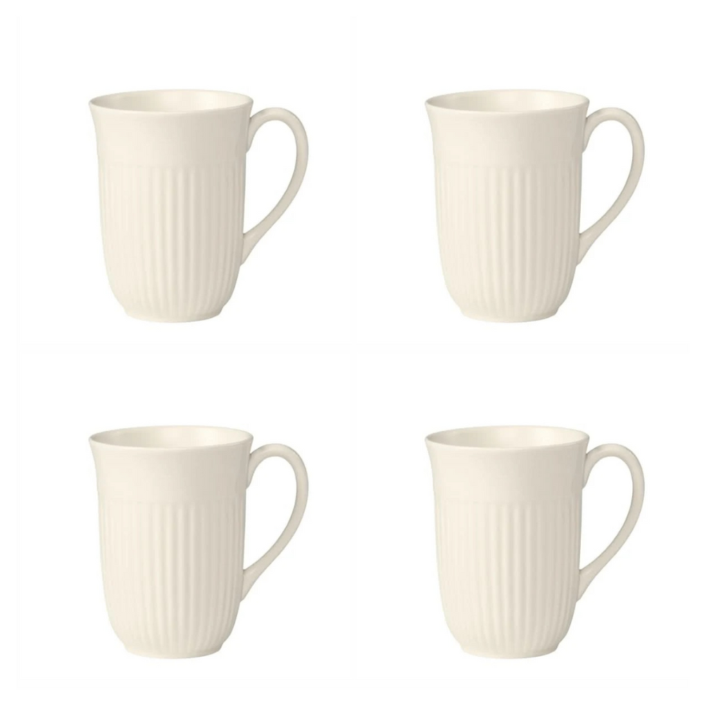 Wedgwood Mug With Ear Edme - 4 pieces