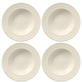 Wedgwood Deep plate Edme ø 23 cm - 4 pieces