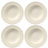 Wedgwood Deep plate Edme ø 23 cm - 4 pieces