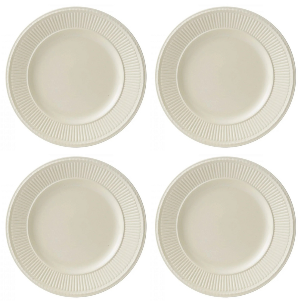 Wedgwood breakfast plate Edme ø 23 cm - 4 pieces