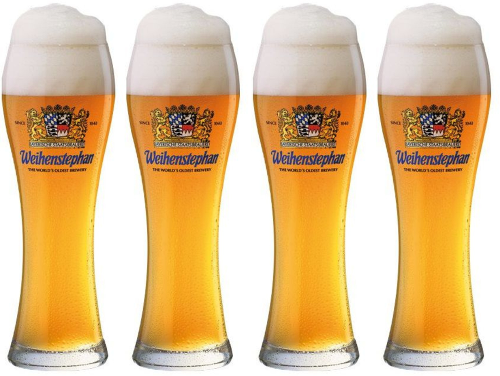 Weihenstephaner Beer glass Weizen - 500 ml - 4 pieces