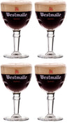 Westmalle Trappist beer glasses - 330 ml - 4 pieces