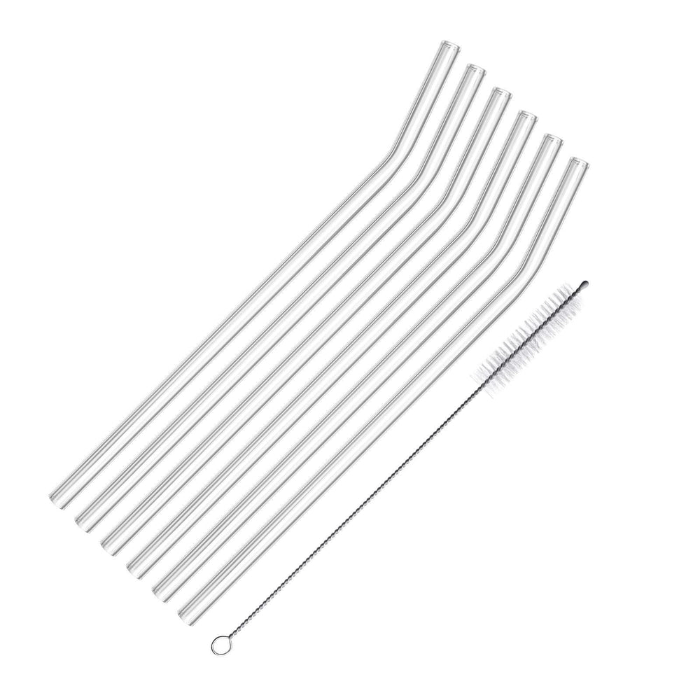 Westmark Straws - Curved Glass - 6 pieces