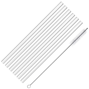 Westmark Straws - Straight Glass - 6 pieces