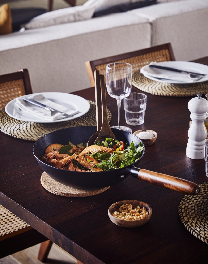 More flavor starts in the pan!