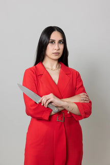 Wusthof Bread Knife Double Serrated Classic Velvet Oyster 23 cm