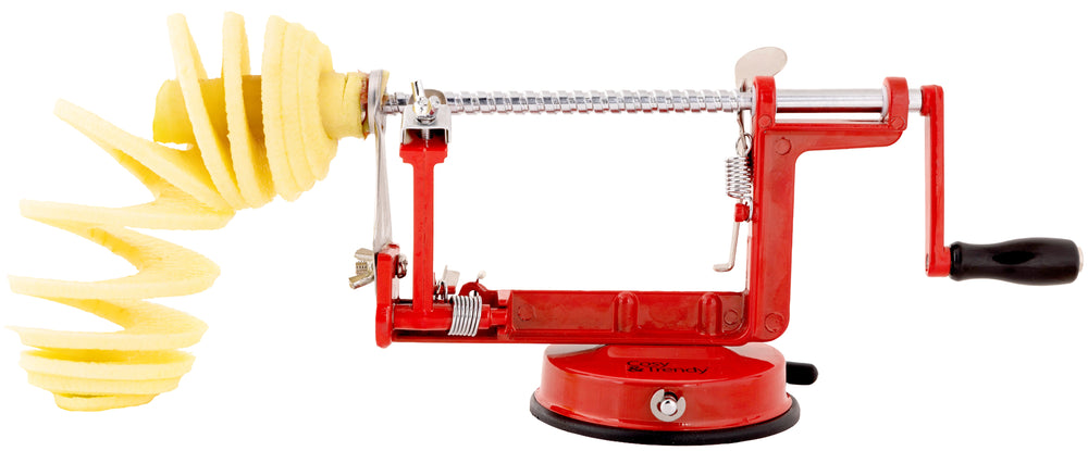 Cosy & Trendy Apple Peeler with Suction Cup - Red