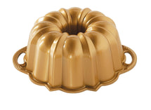 Nordic Ware Turban / bake form - Anniversary Bundt Gold Small - cast aluminum - ø 20 cm / 1.4 liter