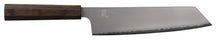 Yaxell Kiritsuke knife Hana 20 cm - 3 layer stainless steel - dark brown Pakka wood handle