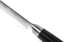 Yaxell Ran Chef's Knife with non-stick dimples 20 cm - 69-ply stainless damascus steel - canvas Micarta handle