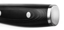 Yaxell Ran Chef's Knife with non-stick dimples 20 cm - 69-ply stainless damascus steel - canvas Micarta handle