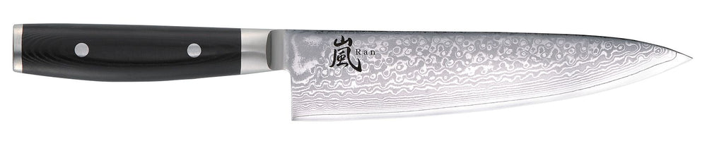 Yaxell Chef's Knife Ran 20 cm - 69-ply stainless damascus steel - canvas Micarta handle