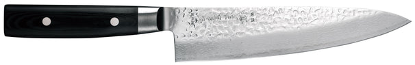 Yaxell Zen Chef's Knife 20 cm - 37-ply stainless damascus steel - canvas Micarta handle