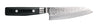 Yaxell Santoku Knife Zen 12.5 cm - 37-ply stainless damascus steel - canvas Micarta handle