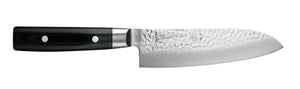 Yaxell Santoku Knife Zen 16.5 cm - 37-ply stainless damascus steel - canvas Micarta handle
