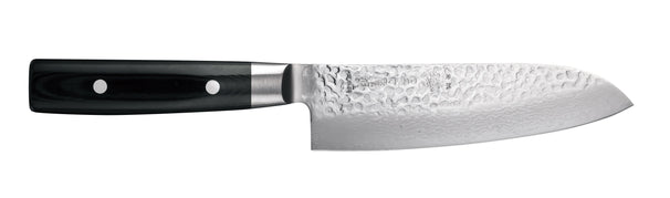 Yaxell Santoku Knife Zen 16.5 cm - 37-ply stainless damascus steel - canvas Micarta handle